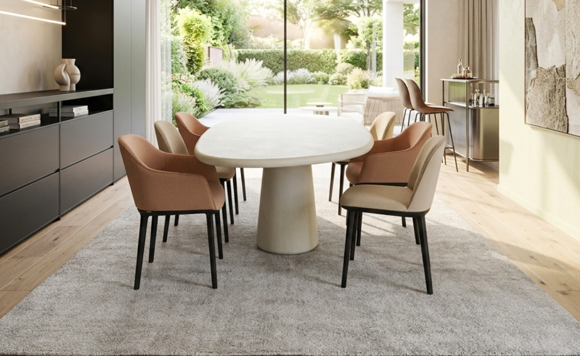 Vitra Softshell stoelen