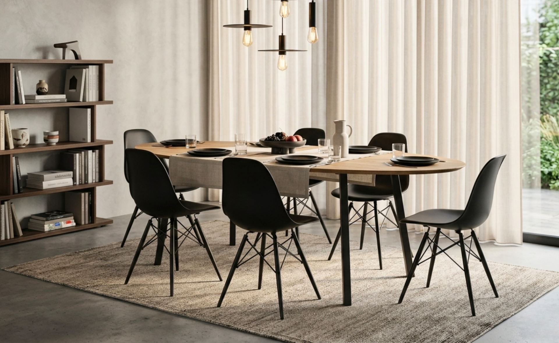 Vitra Eames Plastic Side Chair DSW