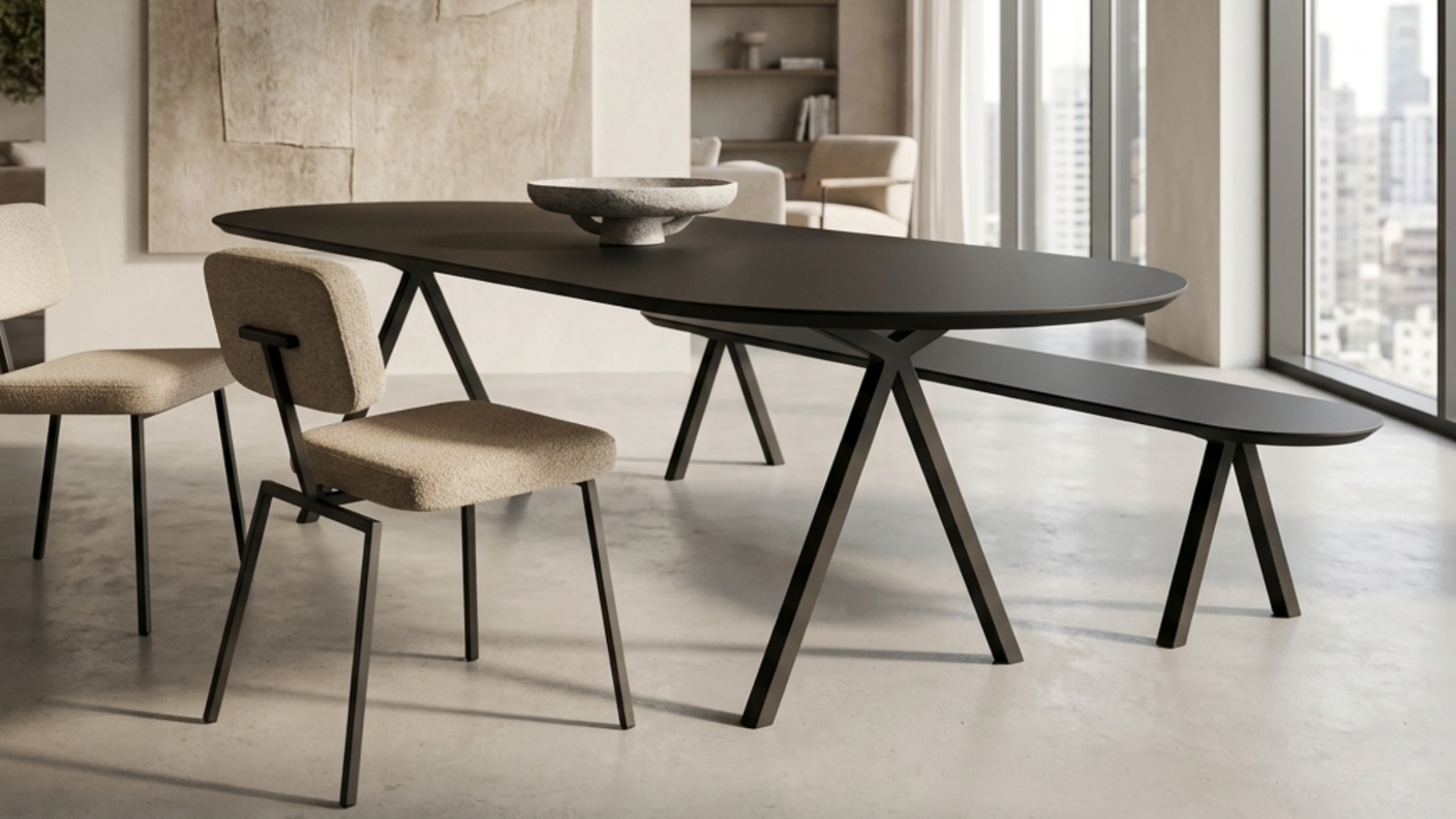 Tafel Studio Henk slim X